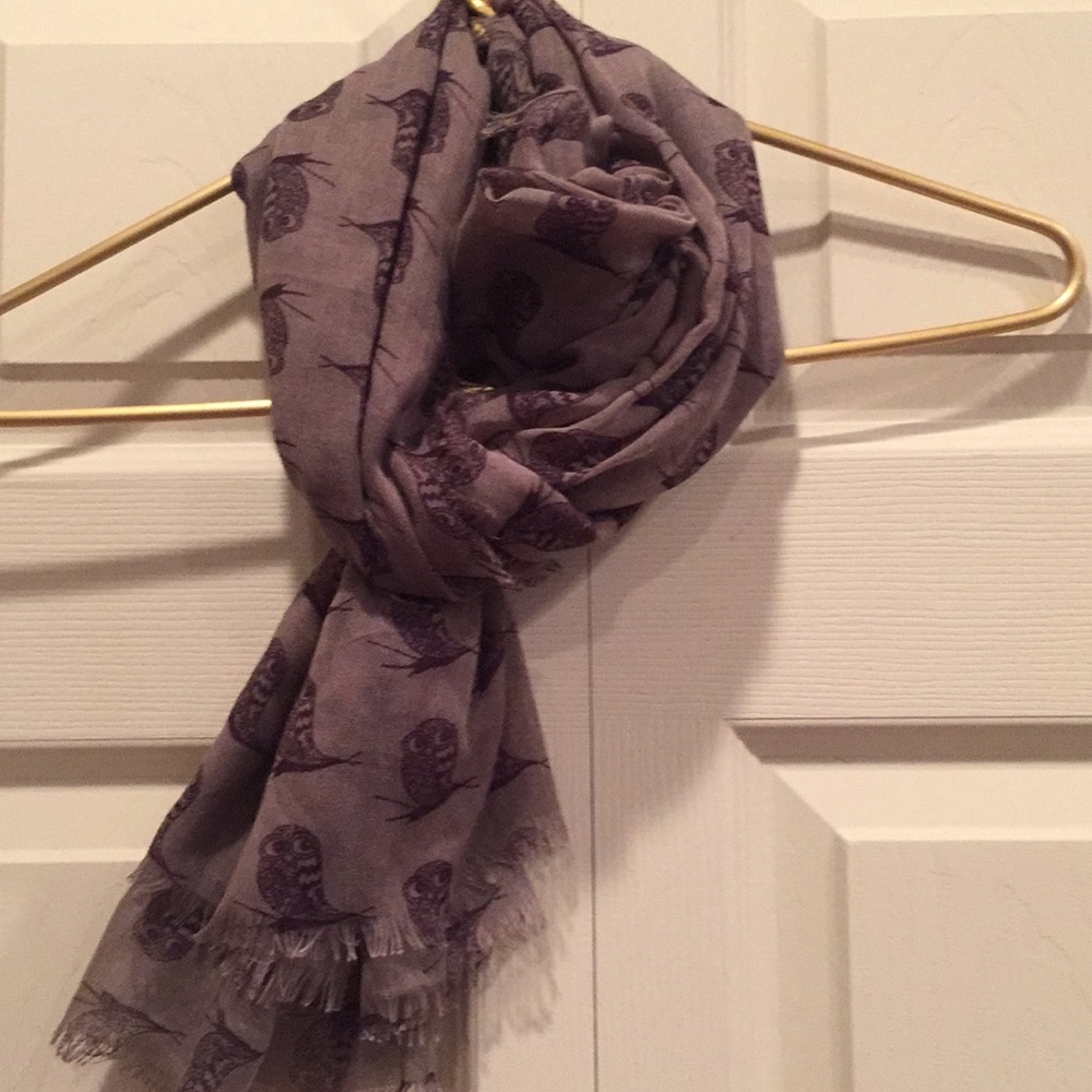 Owl Print Scarf